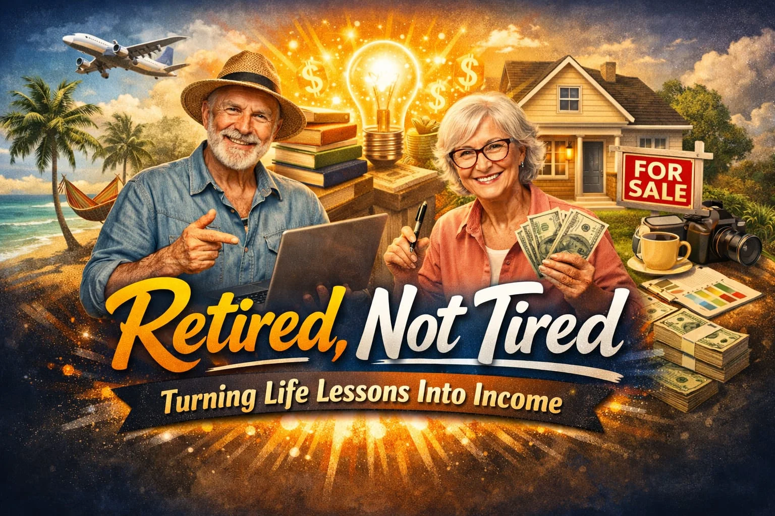 Retired, Not Tired: Turning Life Lessons Into Income
